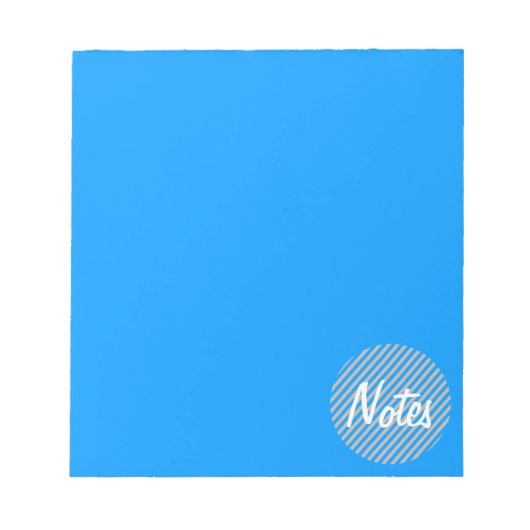 Bloc-note | Bleu-Notes (Devant)