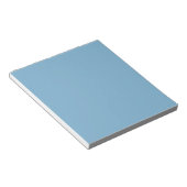 Bloc-note Bleu pâle et mat (Incliné)