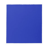 Bloc-note Bleu (Pantone) (couleur solide) (Devant)