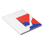 Bloc-note Bleu rouge blanc (Incliné)