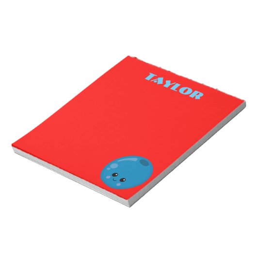 Bloc-note Bleu rouge et bleu (Tourné)