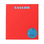 Bloc-note Bleu rouge et bleu (Devant)