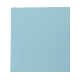Bloc-note Bleu uni ton pastel minimaliste professionnel