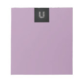 Bloc-note bling - U (Devant)