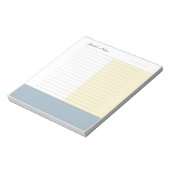 Bloc-note Bloc de couleur simple tendance (Tourné)