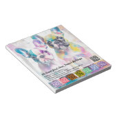 Bloc-note Bloc de flyers détachables pour Bouledogue Françai (Incliné)