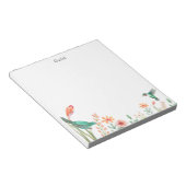 Bloc-note Bloc De Notas Bloc de notes personnalisé, oiseaux  (Incliné)