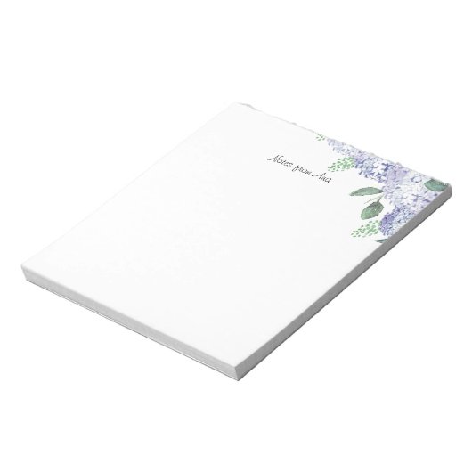 Bloc-note Bloc De Notas Bloc Hydrangeas (Tourné)
