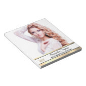 Bloc-note Bloc de signature Gold Shine Autograph (Incliné)