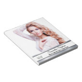 Bloc-note Bloc de signature Silver Shine (Incliné)