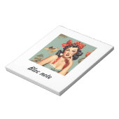 Bloc-note bloc note pin up (Tourné)