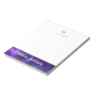 Bloc-note Bloc - notes chic de post-it d'astrologie de