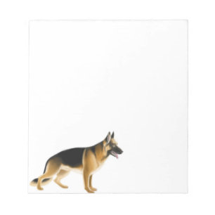 Bloc-note Bloc - notes de chien policier du berger K9