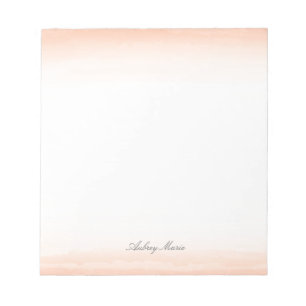 Bloc-note Bloc - notes de corail d'aquarelle