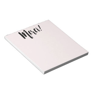 Bloc-note Bloc - notes de Merci