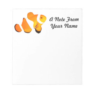 Bloc-note Bloc - notes de poissons de clown