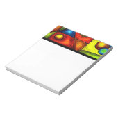 Bloc-note Bloc-notes, Équilibre, Abstrait Acrylique (Tourné)