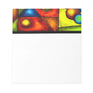Bloc-note Bloc-notes, Équilibre, Abstrait Acrylique