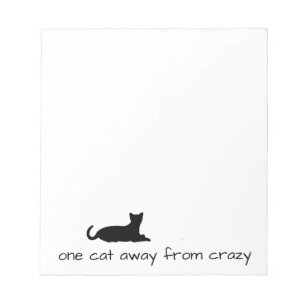 Bloc-note Bloc - notes fou de chat