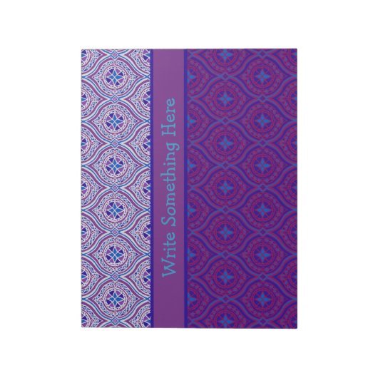 Bloc-note Bloc-notes, Jotter pour personnaliser le Motif d'o (Tourné)