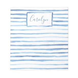Bloc-note Bloc - notes personnalisable peint de rayures