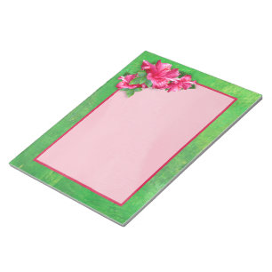 Bloc-note Bloc - notes rose de ketmie