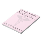 Bloc-note Bloc RX ordonnance modifiable Caducée de docteur (Tourné)