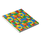 Bloc-note blocs en plastique coloré (Incliné)