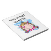 Bloc-note Blond World's Best Big Sister Gifts (Incliné)
