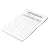 Bloc-note Blood Pressure Tracker (Incliné)