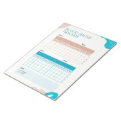 Bloc-note Blood Sugar Weekly Tracker (Incliné)