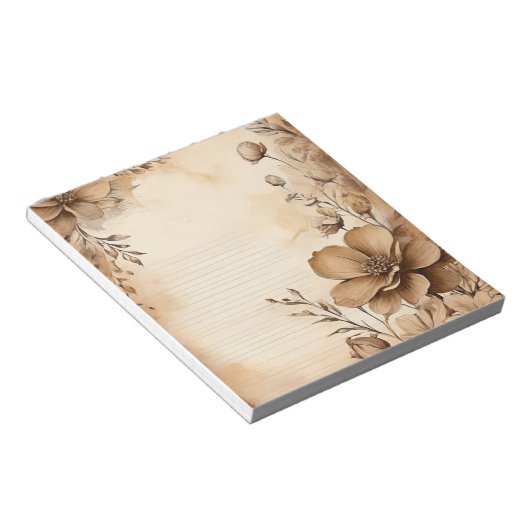Bloc-note Bloom vintage (Incliné)