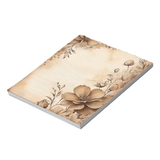 Bloc-note Bloom vintage (Tourné)