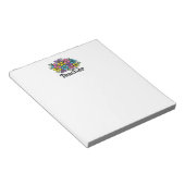 Bloc-note Blooms des enseignants (Incliné)