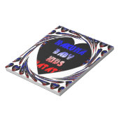 Bloc-note Blue Black Hakuna Matata Baby Kids Design.png (Tourné)