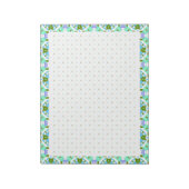 Bloc-note Blue BuJo Dot Grid Plan Habit Tracker Objectif Pla (Tourné)