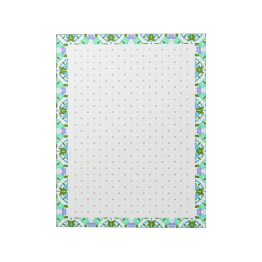 Bloc-note Blue BuJo Dot Grid Plan Habit Tracker Objectif Pla (Tourné)