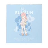 Bloc-note Blue Dream Rose (Devant)