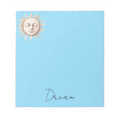 Bloc-note Blue Dream Sicilian Sun (Devant)