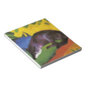 Bloc-note Blue Fox (par Franz Marc) (Incliné)
