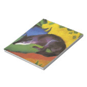 Bloc-note Blue Fox (par Franz Marc) (Tourné)