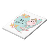 Bloc-note Blue Heart Princess Big Sister (Tourné)