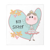 Bloc-note Blue Heart Princess Big Sister (Devant)
