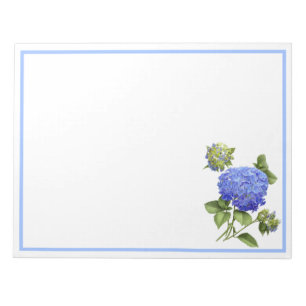 Bloc-note Blue Hydrangeas