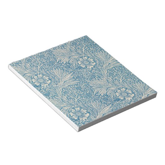 Bloc-note Blue Marigolds (par William Morris) (Incliné)