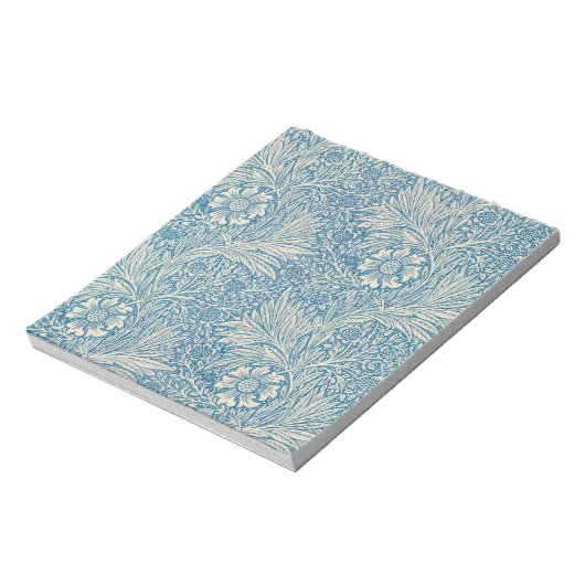 Bloc-note Blue Marigolds (par William Morris) (Tourné)