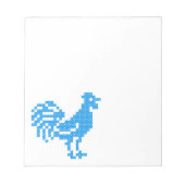 Bloc-note Blue Rooster (Devant)