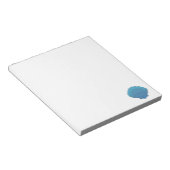 Bloc-note Blue Seashell Mosaic Custom (Incliné)