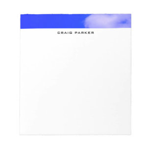 Bloc-note Blue Sky Professional Plain Simple Minimalist