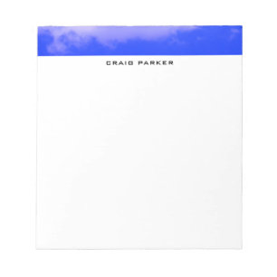 Bloc-note Blue Sky Professional Plat Simple Minimaliste